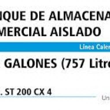 Tanque De Almacenamiento CALOREX ST-20-CX ST-200