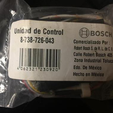 Unidad De Control BOSCH 8738726043 