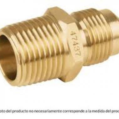 Niple Terminal Rosca Exterior De 1/2 A 3/8 GENERICO NT-3812 