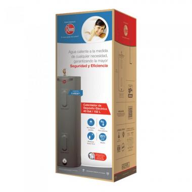 Calentador De Depósito Eléctrico 152 L 220 V 4 Servicios RHEEM XE40T06ST37M 