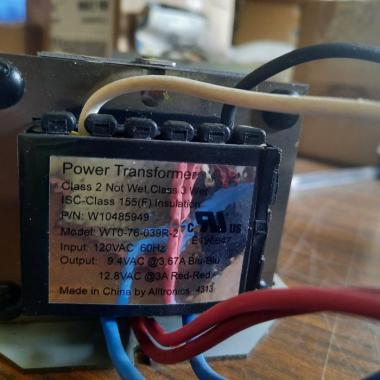 Transformador Microondas WHIRPOOL  W10485949