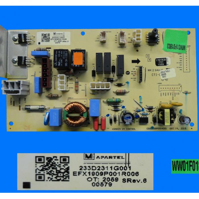 Tarjeta Control Lavadora MABE  EMX1738P001R0G01