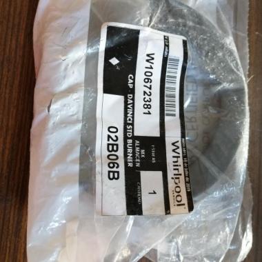 CAP - DAVINCI STD BURNER Whirlpool W10672381 W10672381