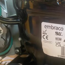 Compresor Inv. Embraco 230V Gas R600a 3PH Whirlpool  W11563739