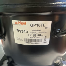 COMPRESOR CUB GP16TE 115V 60HZ Imbera  3023837