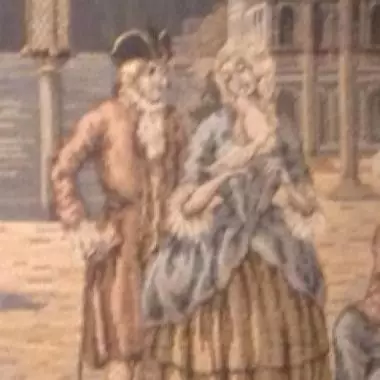 panoramica de la plaza san marcos del siglo XVII al XVIII Gobelino (plaza De San Marcos ) 