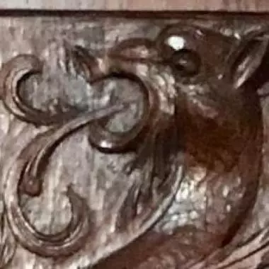 parte superior del trinchador del drag�n Trinchador Francés (dragon) 1890 Al 1900 