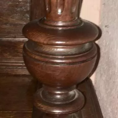 columna que sirve d soporte del trinchador Trinchador Francés (dragon) 1890 Al 1900 