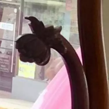 Espejo biselado con su marco y laterales : estilo art- nouveau Tocador Francés (art - Nouveau )