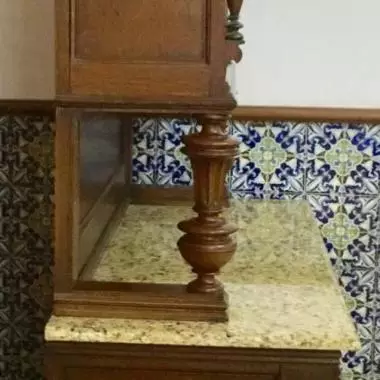 vista lateral del Trinchador Espa�ol Trinchador Español (los Conquistadores) 