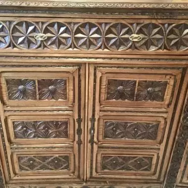 parte central del mueble Mueble Frances Excéntrico (año 1880-1890 ) 