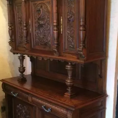 vista general del trinchador en una vista lateral Trinchador Frances (dragon ) 1830 Al 1850 