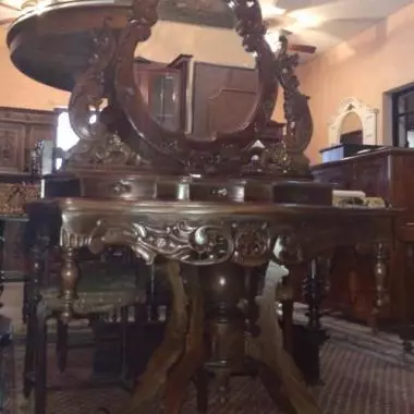 vista total del tocador estilo victoriano ( foto sin iluminaci�n Tocador Estilo Victoriano ( Racimo De Uvas ) 