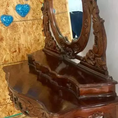 foto lateral del tocador estilo victoriano Tocador Estilo Victoriano ( Racimo De Uvas ) 