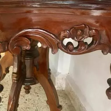 ornamentos lateral del tocador. Tocador Estilo Victoriano ( Racimo De Uvas ) 