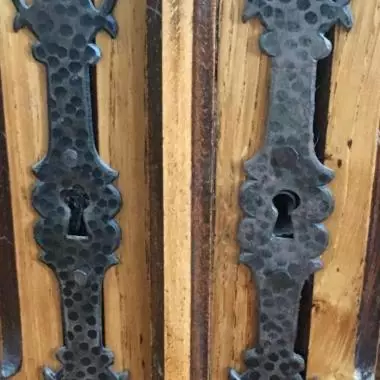 cerrojos del mueble exc�ntrico Mueble Frances Excéntrico (año 1880-1890 ) 