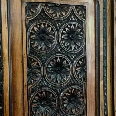 parte superior lateral del mueble exc�ntrico Mueble Frances Excéntrico (año 1880-1890 ) 