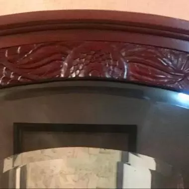 labrado al bajo relieve : con adornos org�nicos ( Art; nouveau Ropero / Vitrina (Ecléctico )