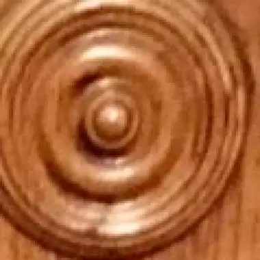 una de las columnas decorativas del ; bufetero contempor�neo Bufetero Contemporanio