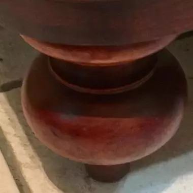 pata boleada del servidor ingles ( caoba inglesa ) Servidor Inglés (caoba Flama) 
