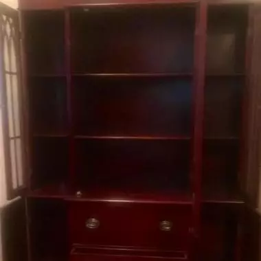 aqu� se nuestra su parte interior del secreter Secreter Americano (estilo Tiffany) 1930 Al1940 