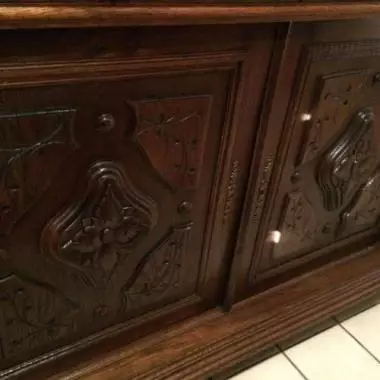 parte inferior del trinchador Trinchador Francés (dragon) 1890 Al 1900 