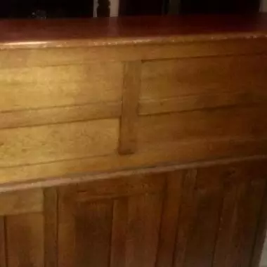 parte posterior del escritorio de cortina Escritorio De Cortina (Correos/Telegrafos) 