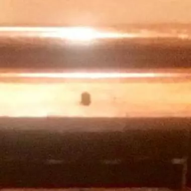 foto de cortina abierta con sus 2 extensiones visibles Escritorio De Cortina (Correos/Telegrafos) 