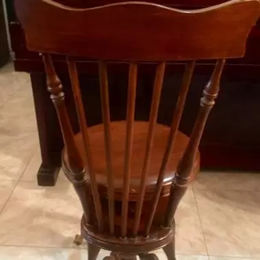 parte posterior del taburete Taburete