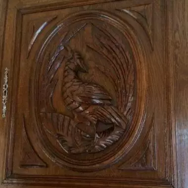 Retablo del trinchador que se ubica en la parte inferior derecha Trinchador Frances ( Leones Alados)