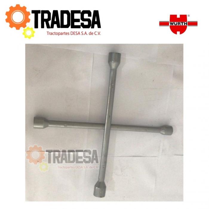 Llave De Cruz Universal 17, 19, 21, 23 (cruceta) WURTH 0071515079 