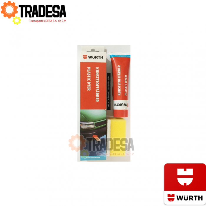 Tinte Para Plasticos Negro 75ml WURTH 08932801 08932801