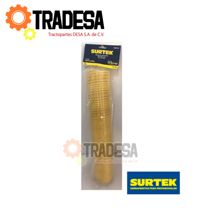 Manguera Para Sopletear 1/4 15.2 Mt Tipo Resorte SURTEK 108152 