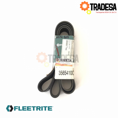 Banda De Motor 12 Hilos (12pk2310) (12k910) FLEETRITE 3565410C3 