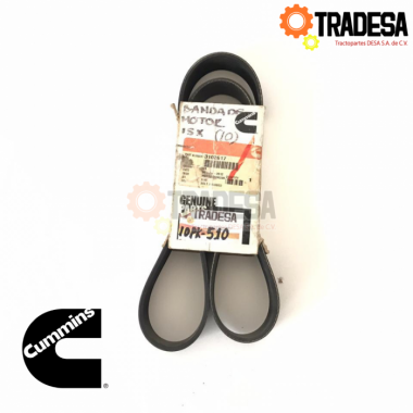Banda De Motor 10 Hilos (10pk1295)(k100502) CUMMINS 3102617 
