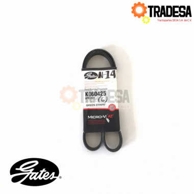 Banda De Motor 6 Hilos (6pk108) GATES K060425 K060425