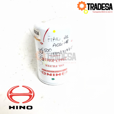 Filtro De Aceite Hino 500 (1018) 2007/2013 (lf3818) HINO 15613E0110 
