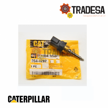 Sensor De Temperatura De Refrigerante Caterpillar C7, C10, C12, C15, C18, 3126, 3126b, 3126e CATERPILLAR 264-4297 
