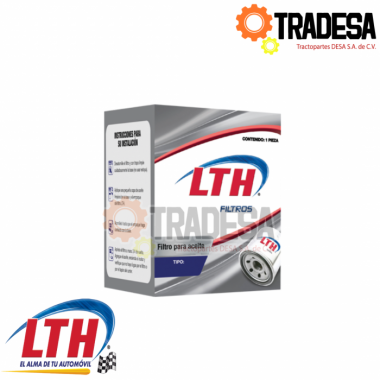 Filtro De Aceite Automotriz LTH LTH406 