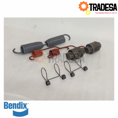 Kit De Herrajes Para Balata 4709 Trasera BENDIX 314147N 