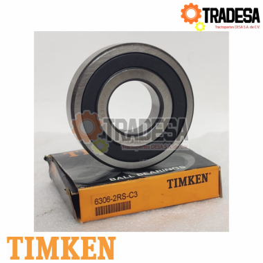 Balero TIMKEN 6306-2RS-C3 