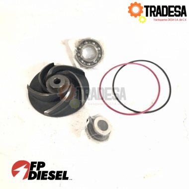 Empaques De Bomba De Agua Cummins L10, M11 (kit De Reparacion) FP DIESEL FP-4024817 71693682469