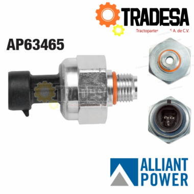 Sensor Icp (control Presion De Inyeccion) Navistar Dt466e, I530e, Dt466, Dt530, Ht530 Esn 1,134,351 Al 1,999,999 (1830669c92) ALLIANT POWER AP63465 AP63465