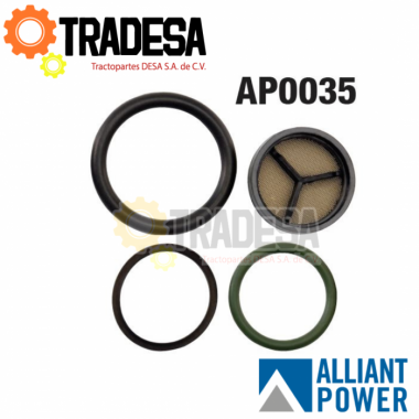 Kit De Ligas De La Valvula Ipr (regulacion De Presion De Inyeccion) Ford 6.0lt, Navistar Vt275, Vt365, Maxxforce 5 Mod. 03-10 (3c3z9h529a, 3c3z-9h529-a 1888696c93) ALLIANT POWER AP0035 