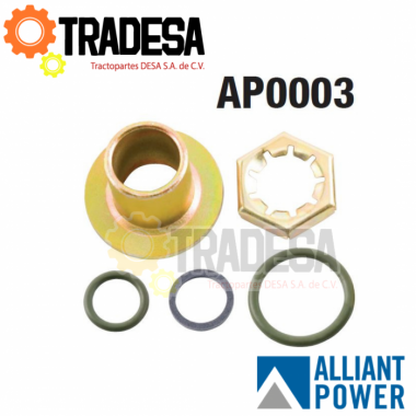 Kit De Ligas De La Valvula Ipr (regulacion De Presion De Inyeccion) Ford 7.3lt, Navistar T444e, Dt466e, I530e, Dt466, Dt530, Ht530 Mod. 94-03 (1825806c91, 4c3z9c977aa, 4c3z-9c977-aa) ALLIANT POWER AP0003 