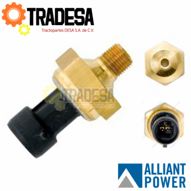 Sensor De Contra Presion De Escape (ebp) Ford 6.0lt, 7.3lt, International Vt365, T444e Mod. 97-04 (4c3z9j460a, 4c3z-9j460-a, 1850353c1) ALLIANT POWER AP63403 