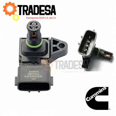 Sensor De Presion De Temperatura De Admision Cummins Isx, Isc, M11 (2872784, 4921324) CUMMINS 2897334 2897334