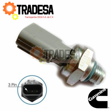 Sensor De Presion De Combustible Cummins Isx Con Egr Epa 08 (4921737, 4087993) CUMMINS 4921519 