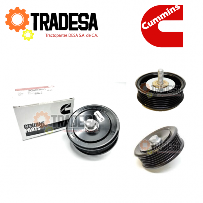 Polea Loca De Compresor Cummins Isx 6 Hilos A/c (3682229, 89120) CUMMINS 3689465 3689465