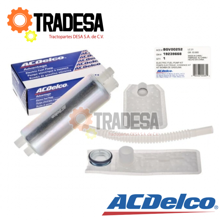 Repuesto De Bomba De Gasolina Venture 3.4 Lt ACDELCO 19239668 